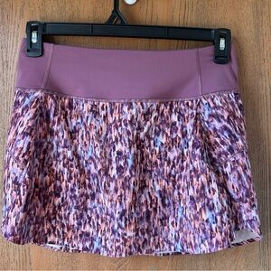Athleta Skort Women’s size Small Run With It 14" Skirt Purple Pickleball Tennis